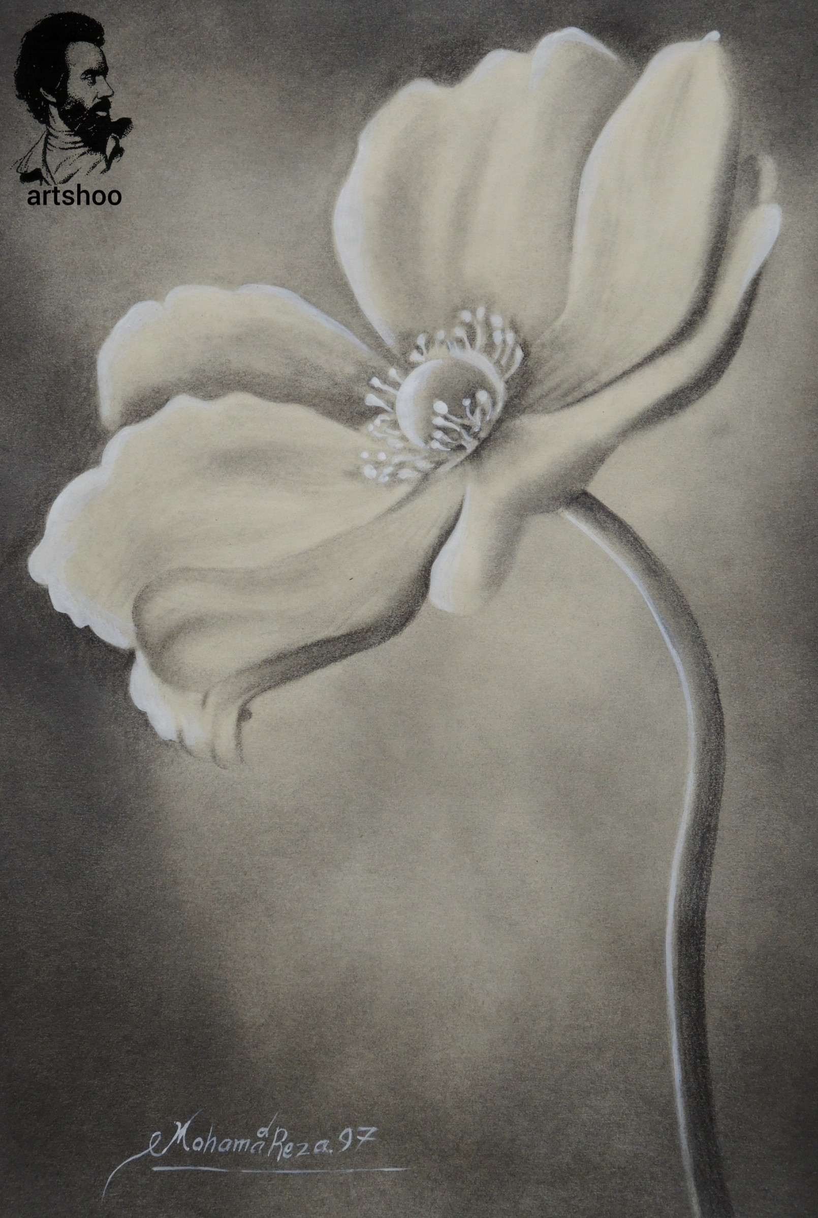 نقاشی سیاه قلم